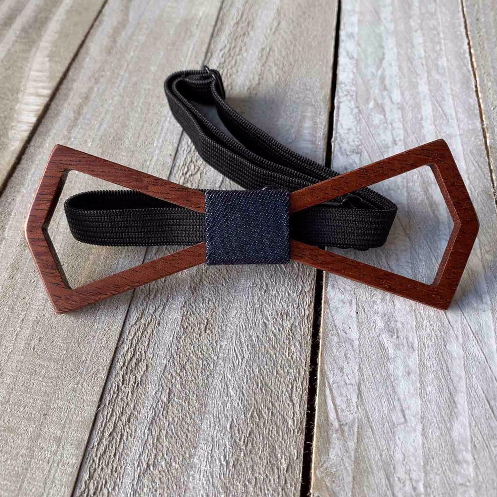 Men's Wooden Bow Tie